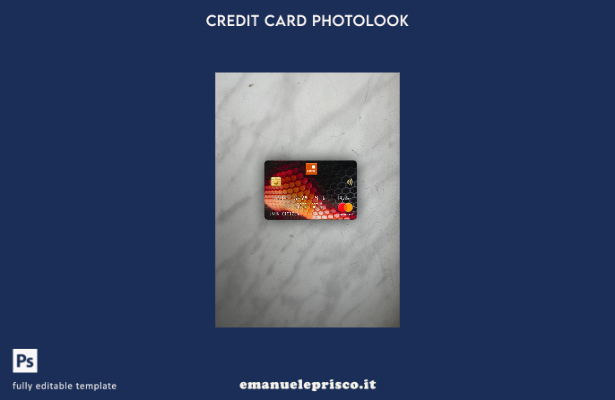 modello frontale photolook mastercard Nigeria GTBank stile verificato